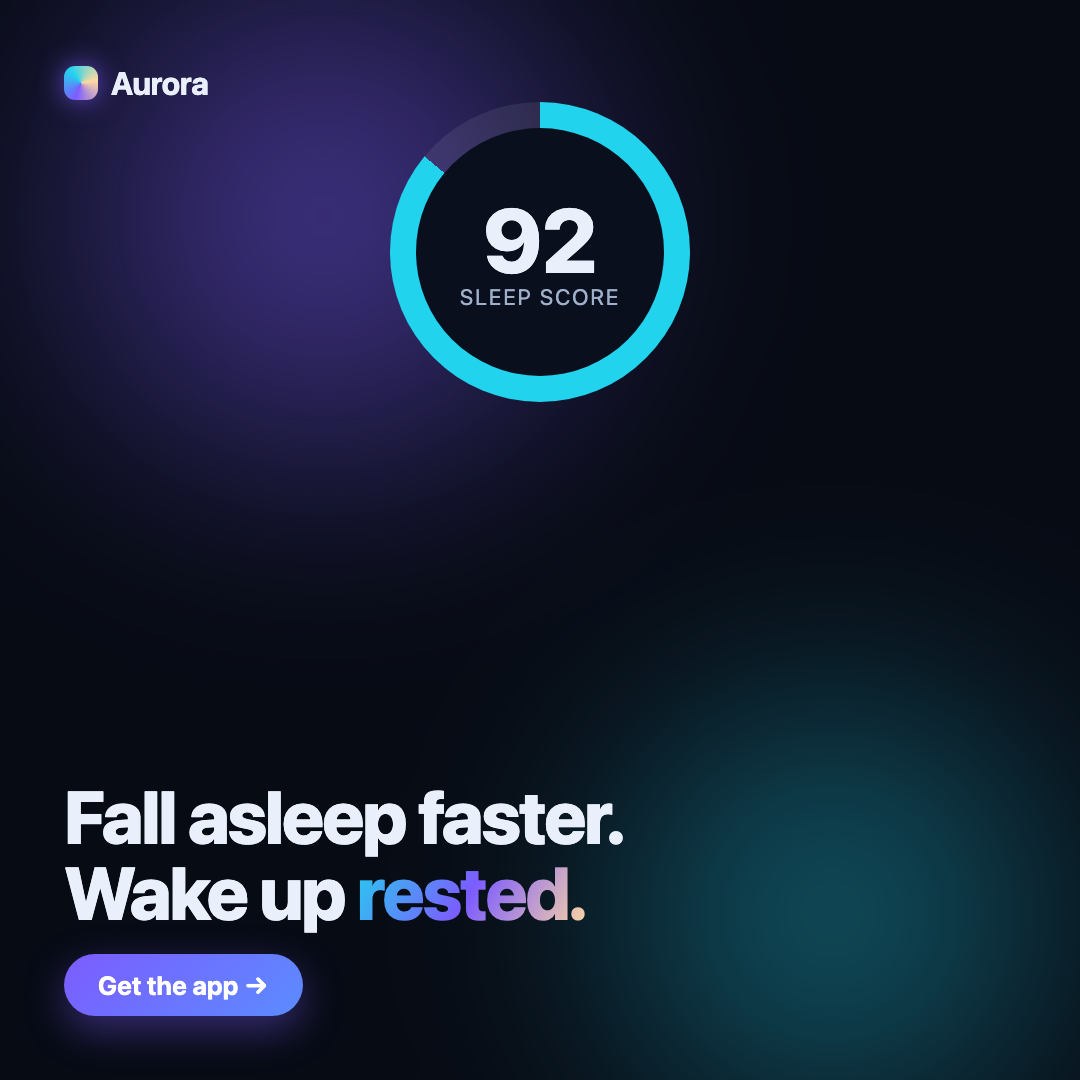 Aurora feed ad creative