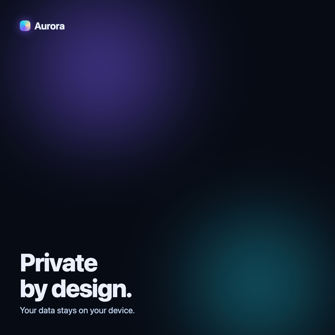 Aurora social post